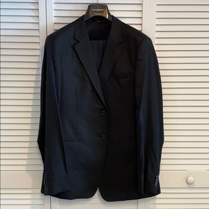 Black Emporio Armani suit (like new / worn once)
